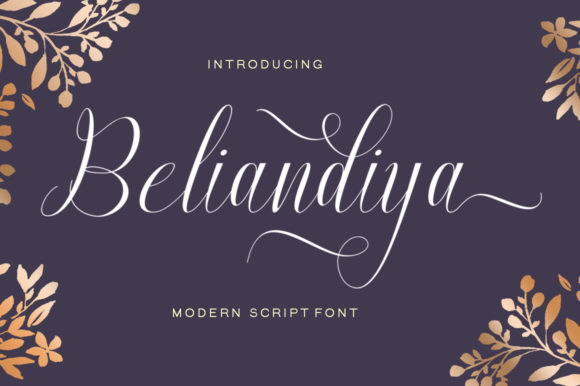 Beliandiya Font for Polished Branding