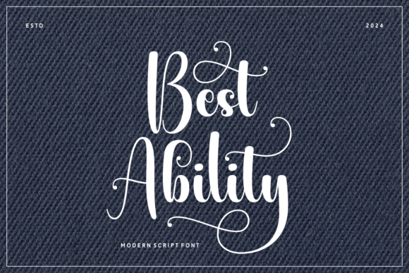 Best Ability Script Font for Bold Branding