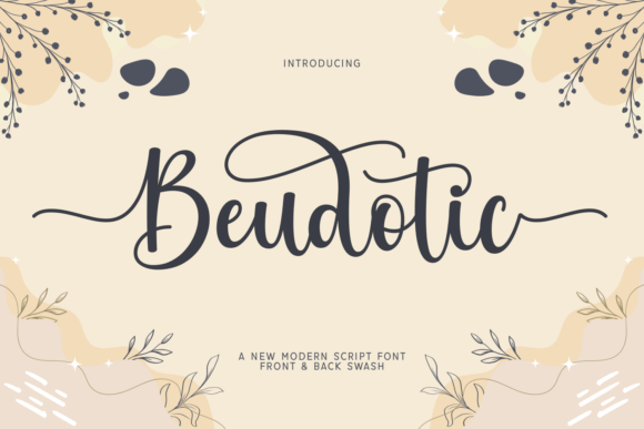 Beudotic Font for Elegant Business Branding