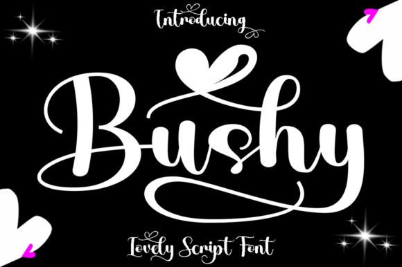 Bushy Font: Elegant Script for Branding