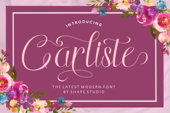 Carliste Font: Elevate Your Brand Identity