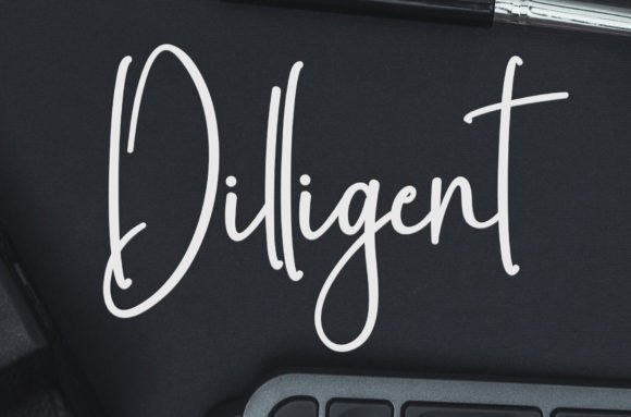 Dilligent Font: Elevate Campaigns with Script Handwritten Style