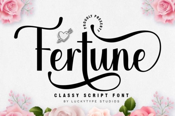 Fertune: The Elegant Script Font for Makers
