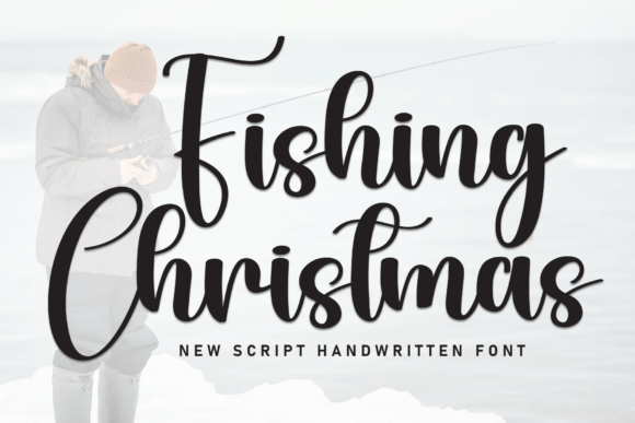 Fishing Christmas Font: A Stylish Script for Designers
