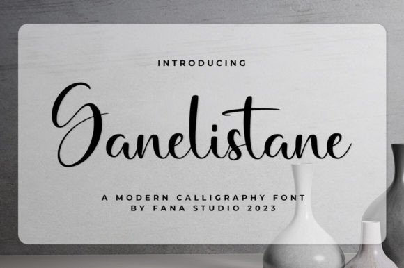 Ganelistane Font Review: Elegant Script for Designers