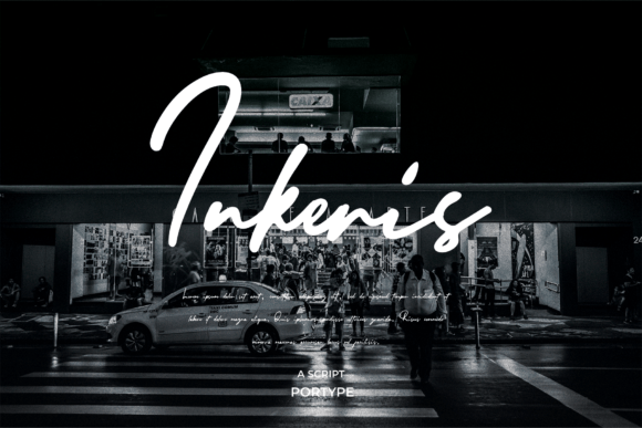 Inkeris: A Script Font for Elegant Branding