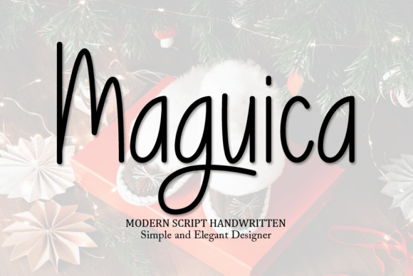 Maguica: The Handwritten Font for Bold Branding