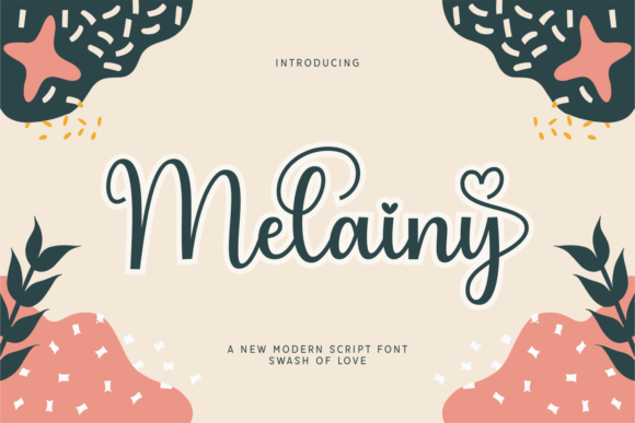 Melainy: A Playful Script Font for Makers