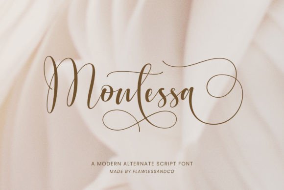 Montessa Font Review: A Modern Script for Designers