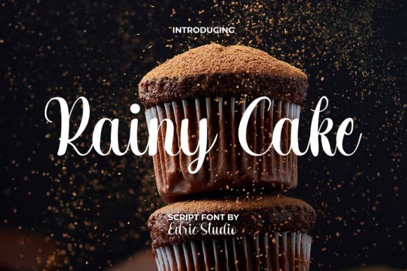 Rainy Cake Font Review for Makers
