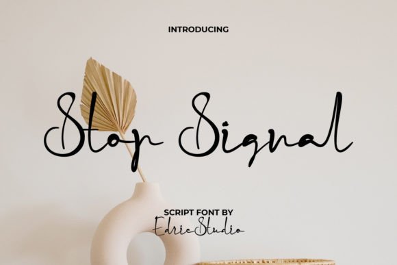 Stop Signal Font: Elevate Your Campaign Visuals