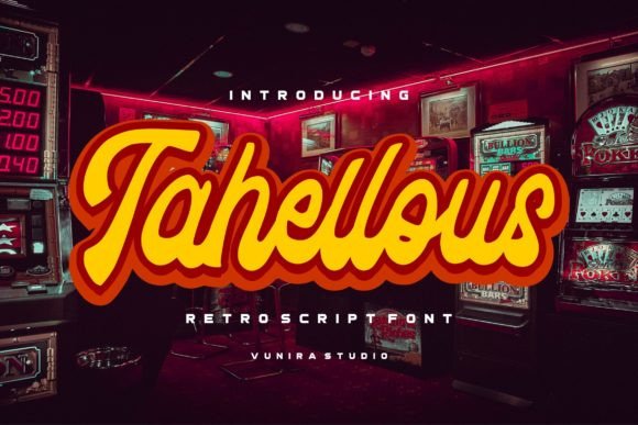 Tahellous Typeface for Modern Web Design