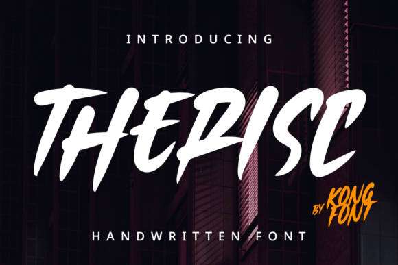 Therisc Font Download: A Bold Script for Modern Branding