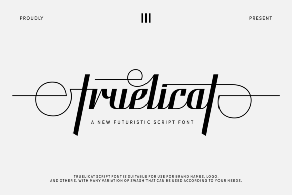 Truelicat Font for Modern Web Design