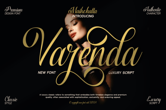 Varenda: A Classic Elegant Script Font for Modern Campaigns