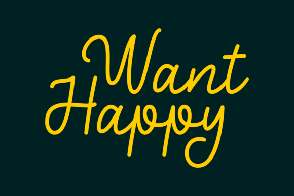 Want Happy Font for Engaging Social Campaigns